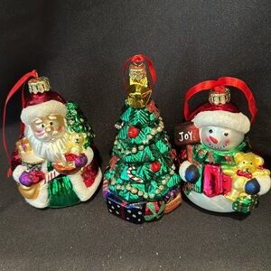 Holiday ornaments bundle (3)